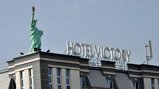 Hotel Victory Priștina Exterior foto